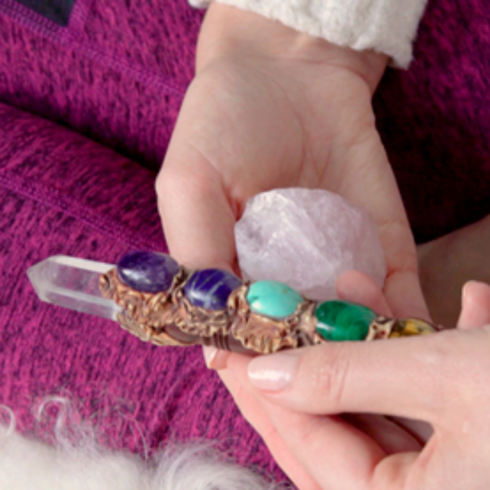 New Semi-Precious Chakra Wand Miranda Kerr Style